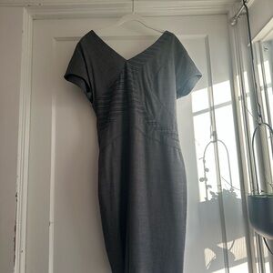 Elegant Gray Hugo Boss Women's Dress